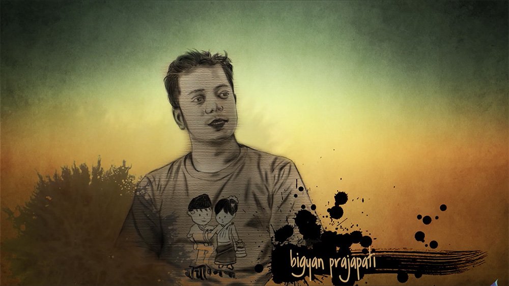 Story of an artist – Bigyan Prajapati